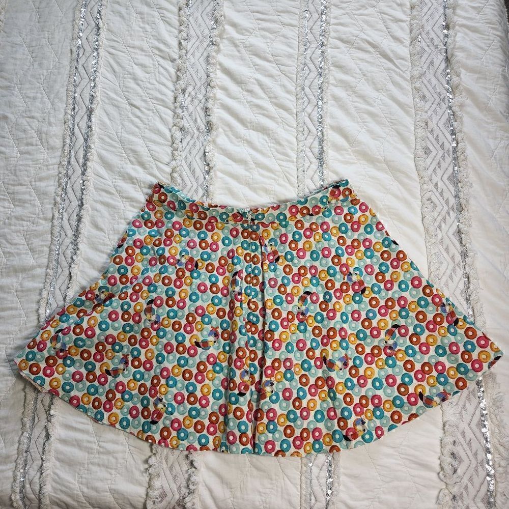 Froot Loops handmade skater skirt